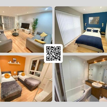Large 5-Bed City Centre Townhouse With Secure Parking 曼彻斯特 外观 照片